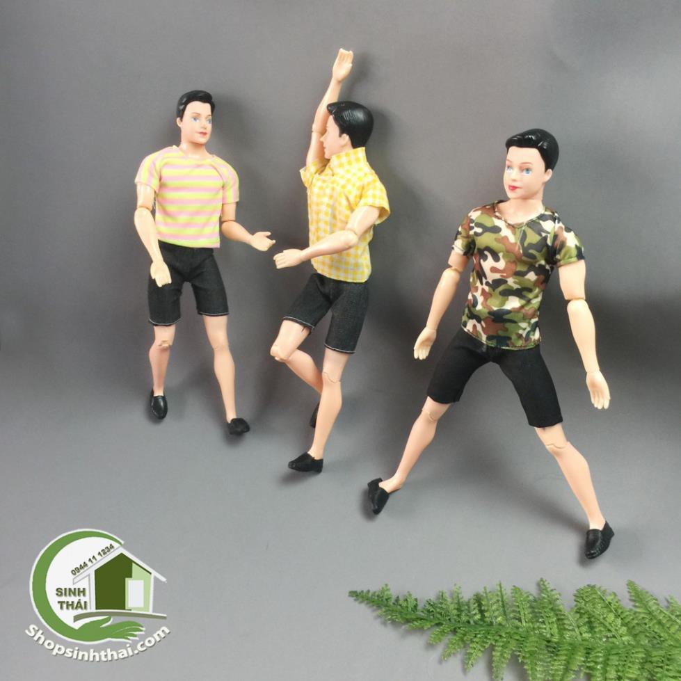 Búp bê nam, con trai, búp bê ken có 14 khớp 30cm x 9cm