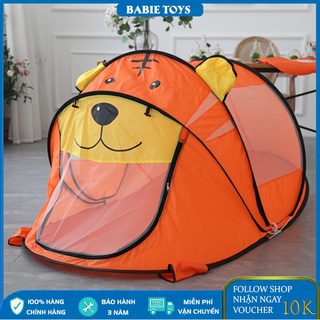 ⚡FREESHIP⚡ Đồ chơi lều trẻ em tự bung hình thú cho bé vui chơi, lều cắm trại cho bé có thể gấp gọn