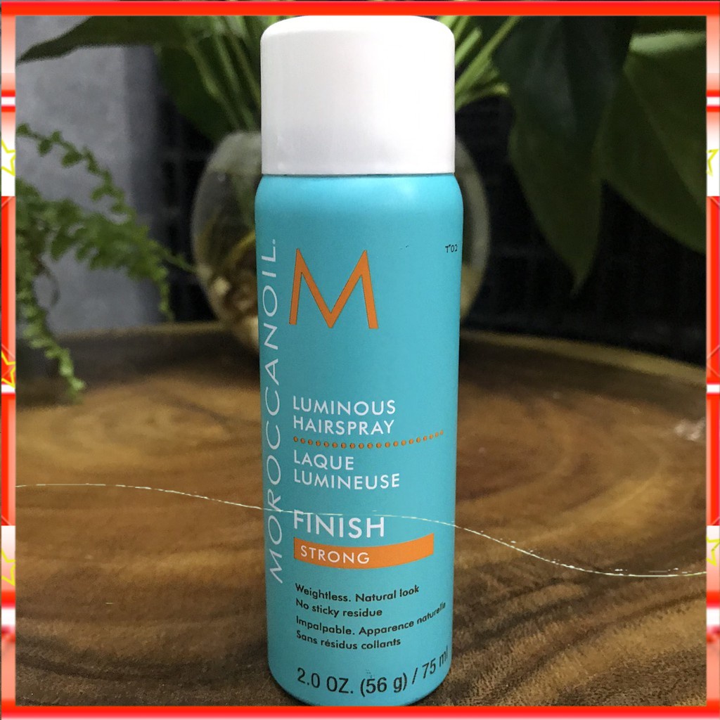 MOROCCANOIL Gôm xịt giữ nếp tóc linh hoạt Moroccanoil Luminous Hairspray chính hãng