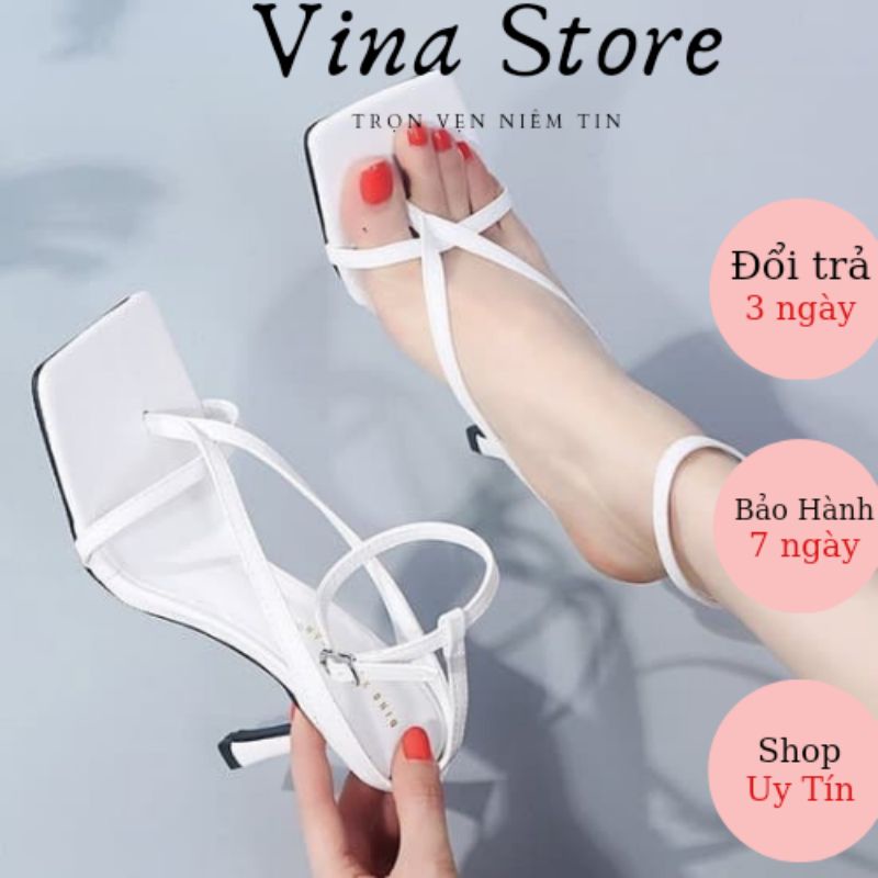 Sandal giày cao gót siêu rẻ mới nhất 2020 cao 5cm - mã VNST005