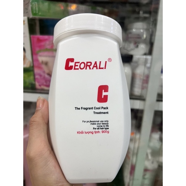 hấp dầu C CEORALI  hương lài  hũ lớn màu trắng 1000ml hấp xả đều ok nhé ( hàng chính hãng công ty đỉnh phú thịnh )