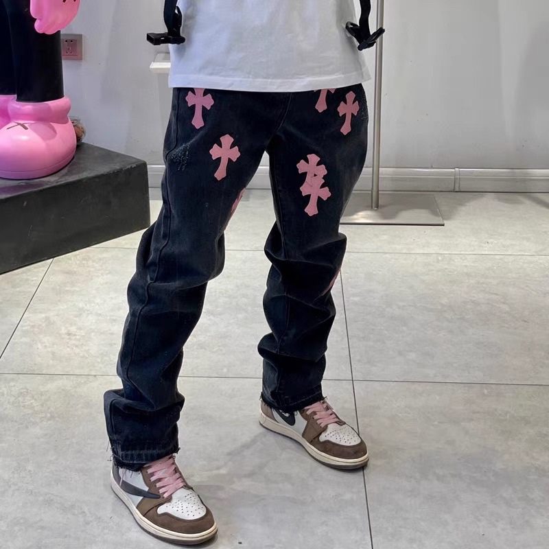 Quần jeans Chrome Hearts nam cao cấp