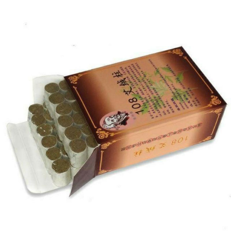 Nhang Ngãi Cứu Tuệ Hải Đường, ngải đoạn 10 năm 108 viên, hương ngải nhung