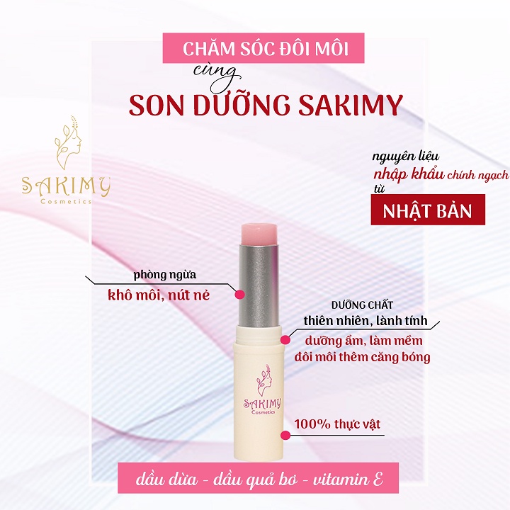 Combo Son kem và Son dưỡng môi Sakimy màu siêu đẹp (Chính hãng) | BigBuy360 - bigbuy360.vn