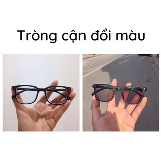 [COMBO] Tròng Kính Đổi Màu - Chống tia UV400, bảo vệ mắt, chống vỡ, xuất xứ Hàn Quốc