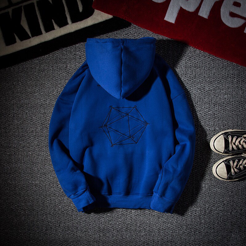 Set Bộ 2 Món Quần Dài + Áo Hoodie Nón Nam Chất Vải Nỉ CB2_MQU077THDEF6_WAH105NE