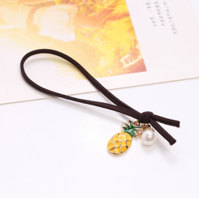 Dây cột tóc hoa quả, giáng sinh
