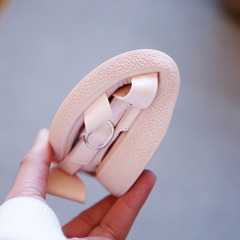 Sandal chiến binh cho bé gái da PU siêu mềm âm chân đế dẻo mã mới XJS26