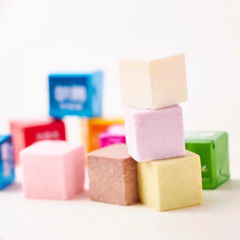 Kẹo phô mai Cheese Cube pack 100 viên 5 hương vị - gói 350g