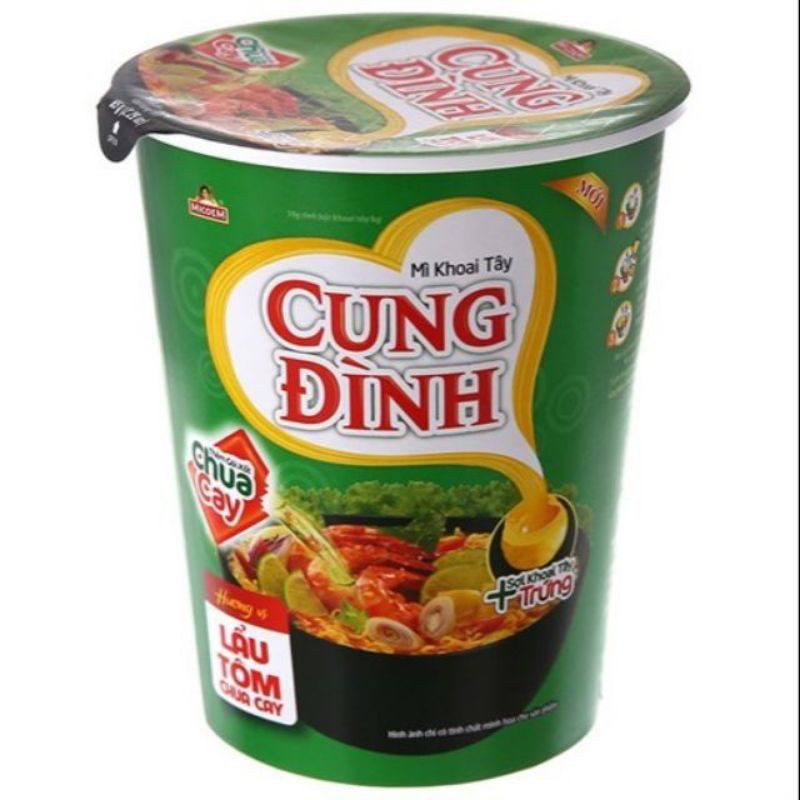 MÌ LY CUNG ĐÌNH TÔM CHUA CAY/ SƯỜN HẦM/ BÒ HẦM