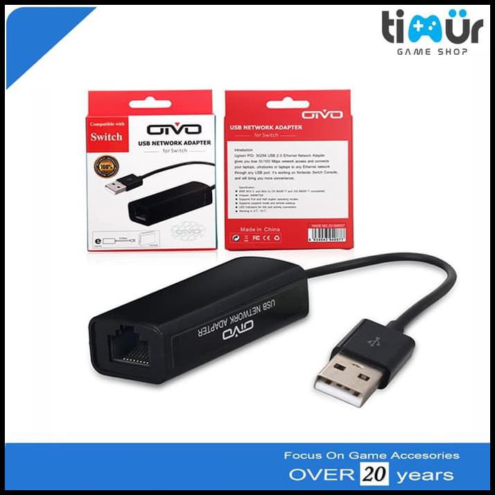 Bộ Chuyển Đổi Kết Nối Mạng Lan Cổng Usb Cho Nintendo Switch Gag192