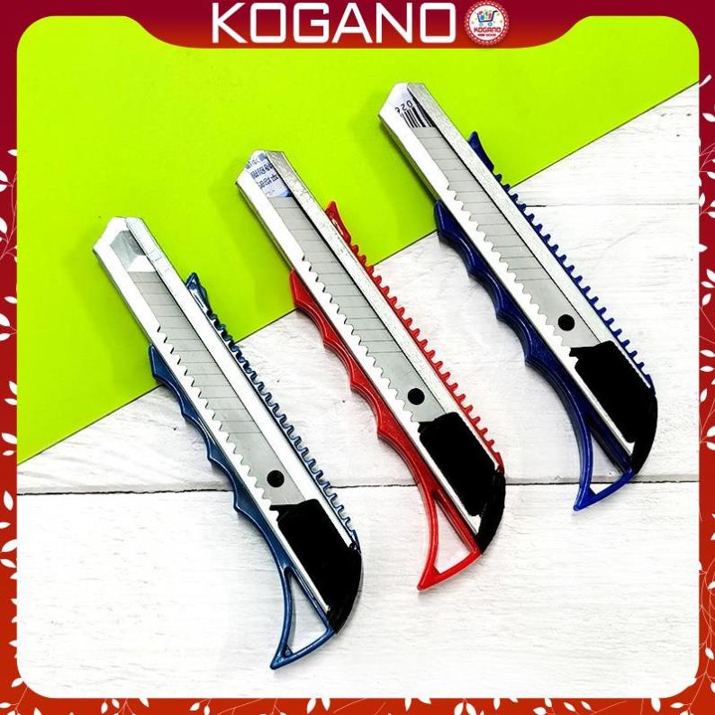 Dao rọc giấy KOGANO dao cắt giấy vỏ nhựa cỡ lớn bền bỉ SK-001418