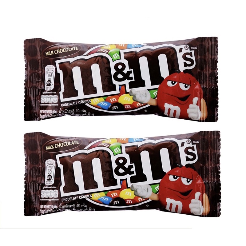 Kẹo Socola sữa M&amp;M gói 40 gam