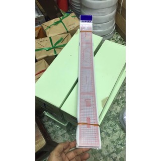 Thước nhựa thẳng dẻo loại dài 55cm