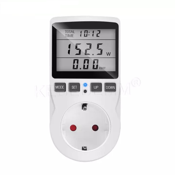 Thiết bị đo công suất tiêu thụ, điện áp, cường độ dòng điện của thiết bị dùng điện trong gia đình