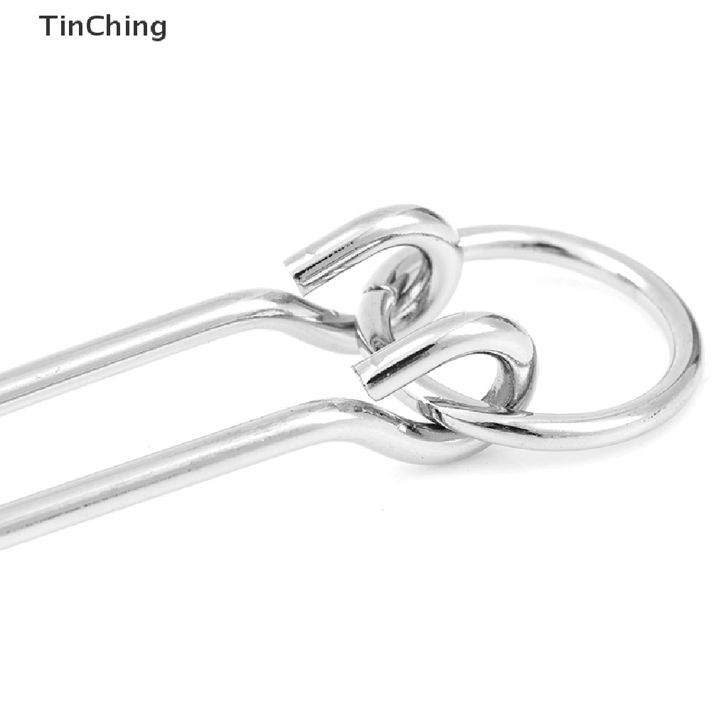Bộ Đồ Chơi Xếp Hình Chữ A Bằng Kim Loại Thử Thách Trí Não Cho Người Lớn Và Trẻ Em