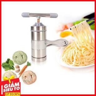 Máy Làm Bún, Mỳ Tươi Tại Nhà Bằng Inox, Tặng Kèm Bộ 5 Size Bún