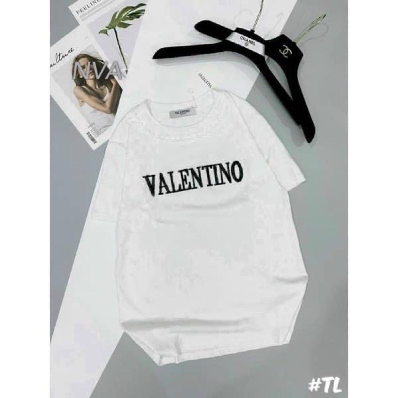 Áo chữ VALEN ren cổ NVA6