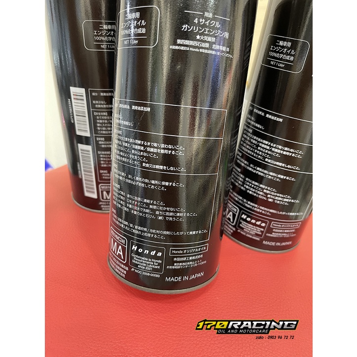 Nhớt cho Xe số, xe côn HONDA ULTRA G3 PREMIUM SAE 10W30 Dung Tích 1000 ML Nhập Khẩu Nhật Bản