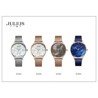 Đồng hồ nữ js-004a julius star hàn quốc dây thép