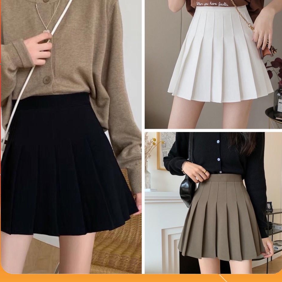 Chân váy tennis ngắn xếp ly Gen J Váy tennis dáng xòe thời trang nữ cao cấp nhiều màu - CV01