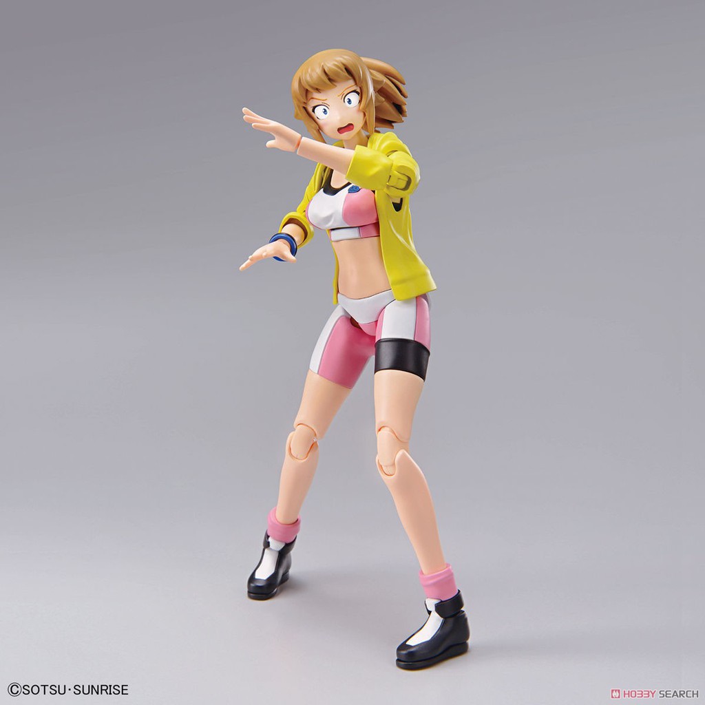 Mô Hình Lắp Ráp Figure-rise Standard Build Fighters Try Fumina Hoshino (tặng kèm base)