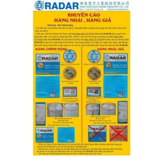 PHAO ĐIỆN RADAR (CÔNG TẮC ĐỊNH VỊ CHẤT LỎNG)