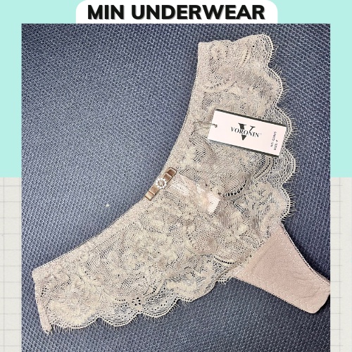 Quần Lót Nữ Lọt Khe Ren Bèo Sexy Quyến Rũ Mềm Mịn Min Underwear 241190