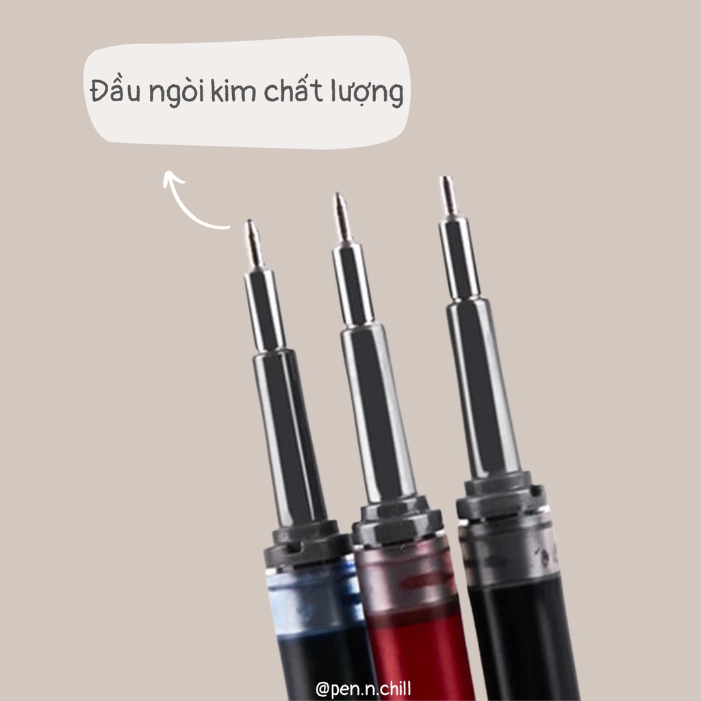 Ruột Bút Gel Pentel Energel - Cỡ ngòi 0.5mm - Needle Tip