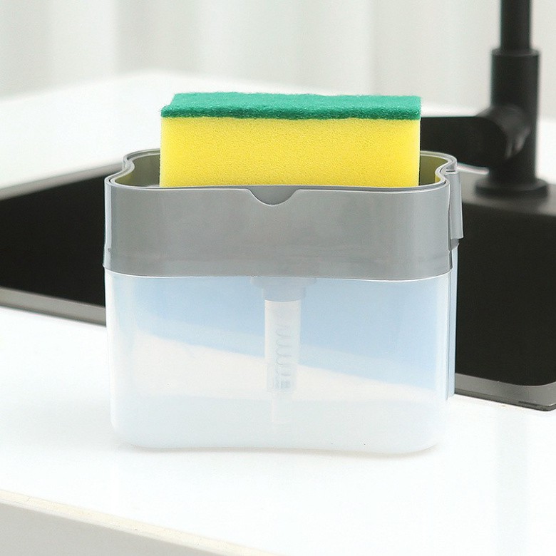 Hộp Đựng Dầu Rửa Bát 2 In 1 Thông Minh Tiết Kiện Dầu