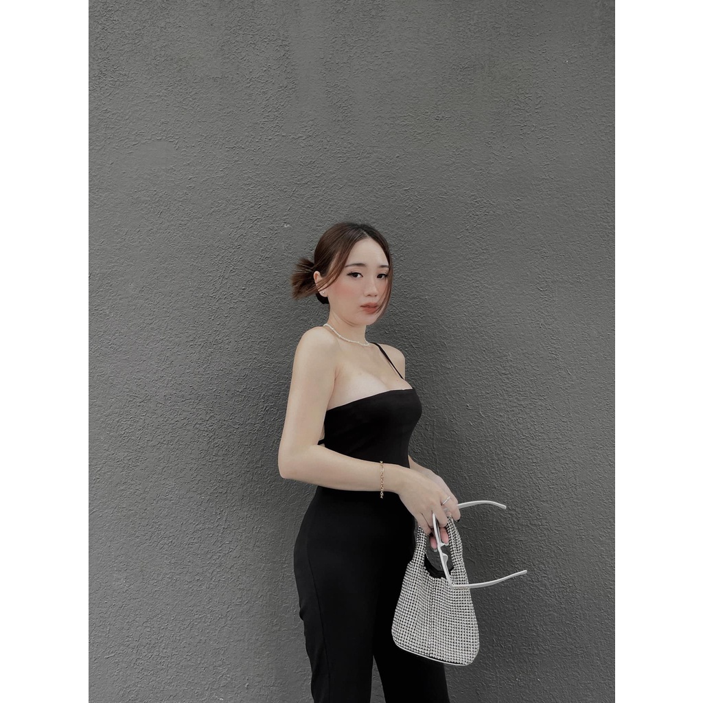 Jumpsuit Dây Ống Loe