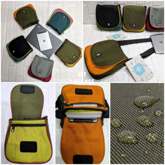Túi đeo chéo kháng nước Crumpler rainbow S Unisex