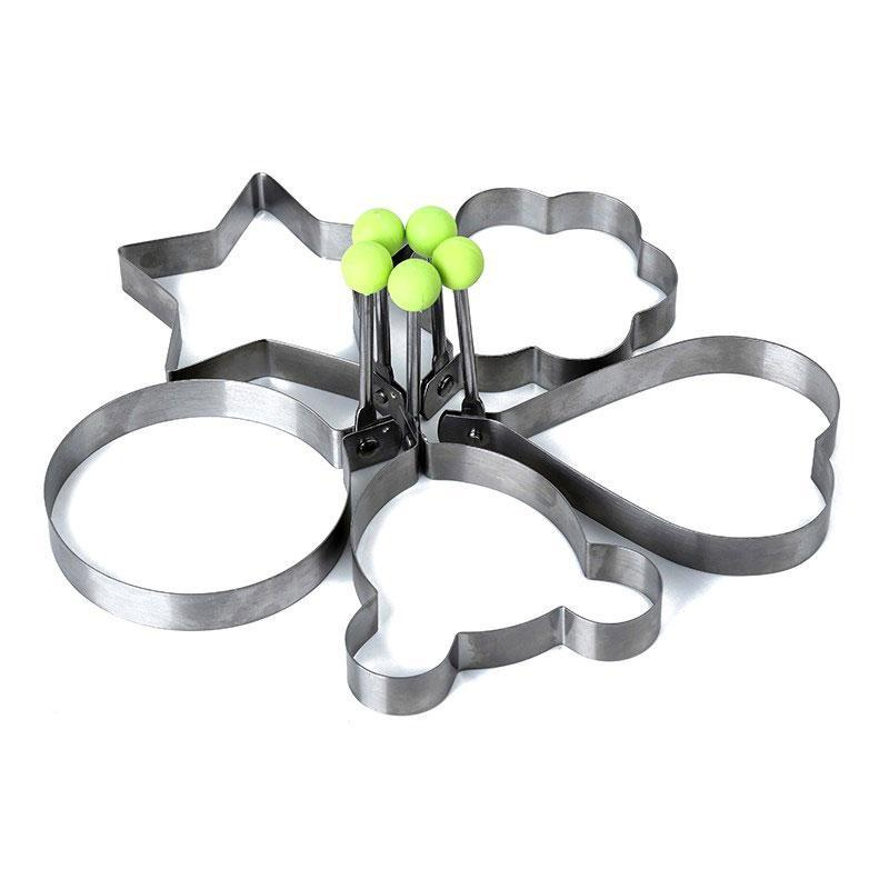 5 Khuôn Cắt Bánh Mì Sandwich Bằng Thép Không Gỉ 304 Hình Chuột Mickey Hoạt Hình