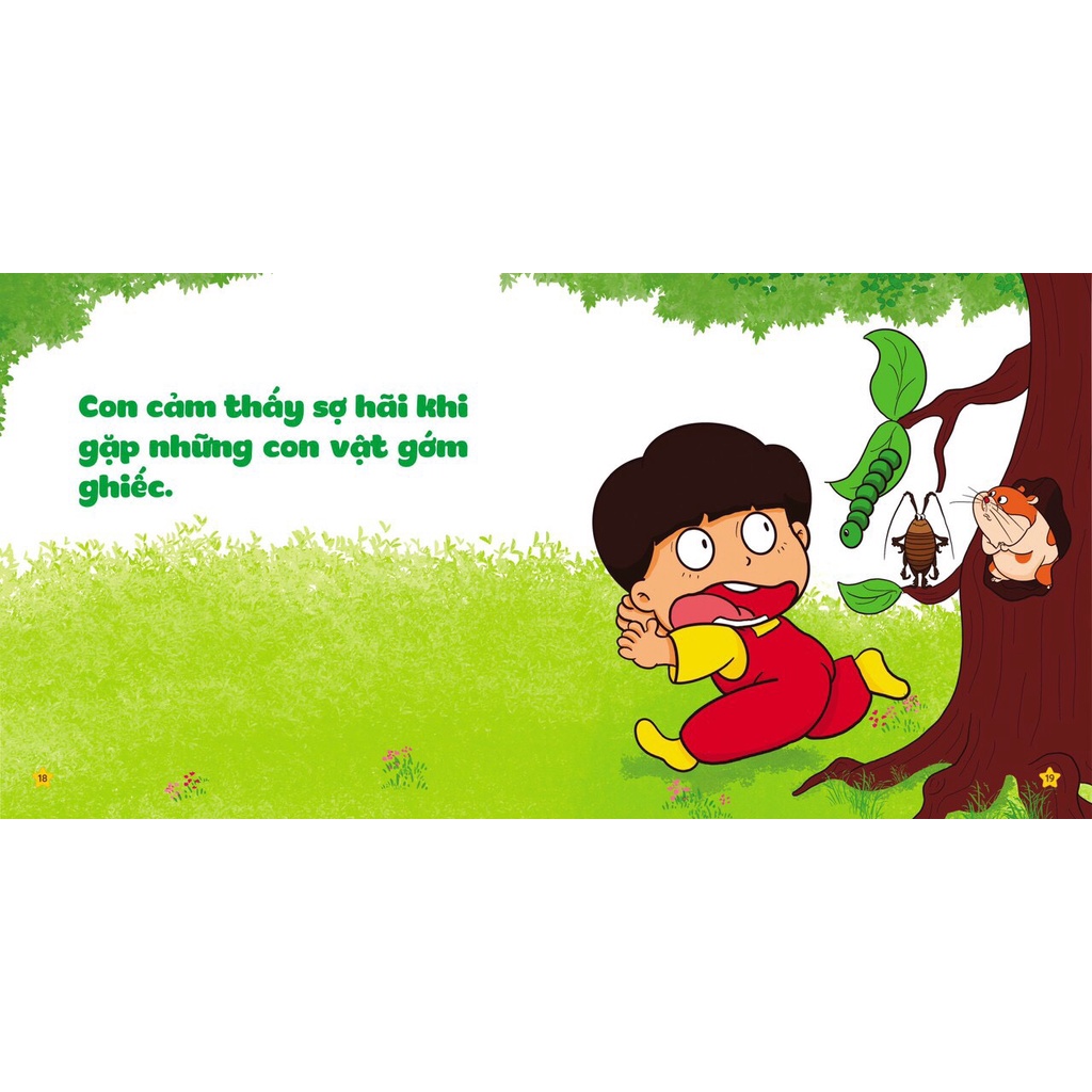 Sách - Ehon Cảm Xúc Đầu Đời - Phát Triển EQ Cho Bé