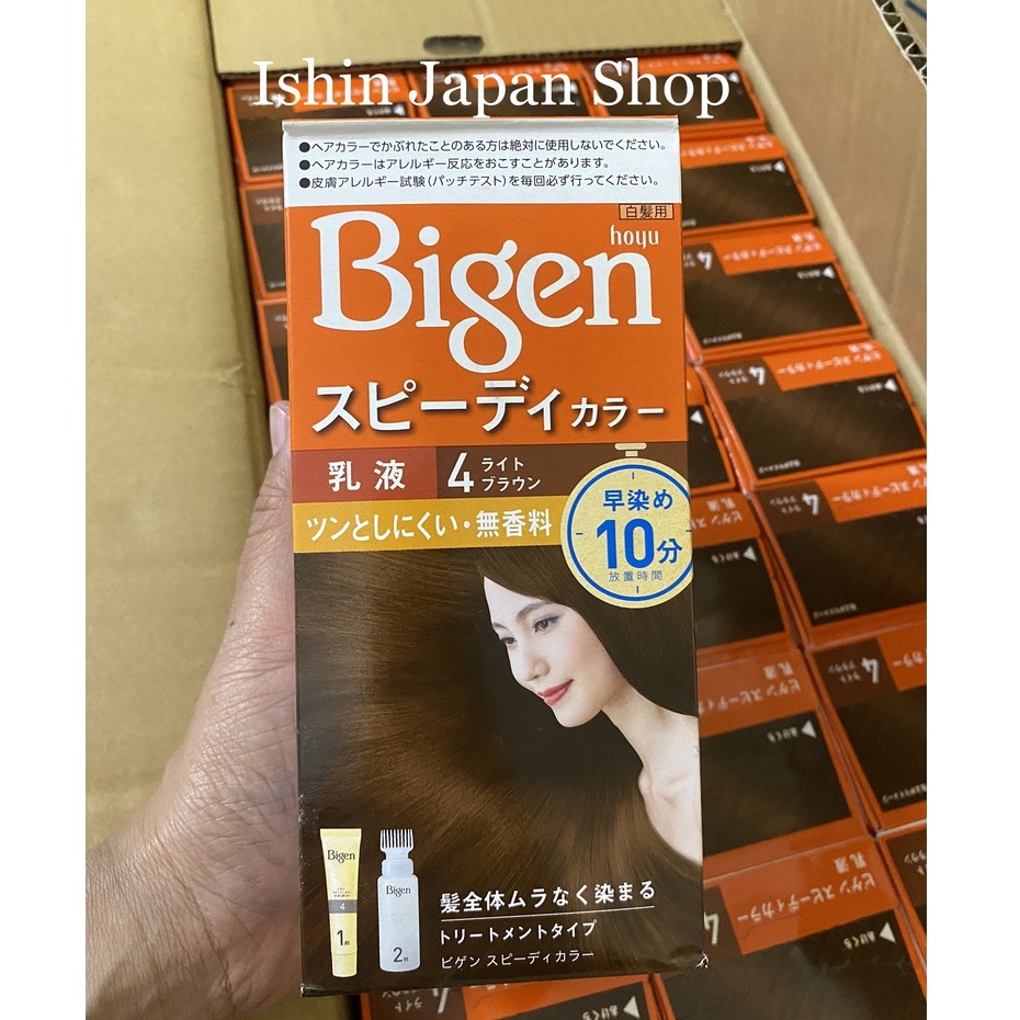 THUỐC NHUỘM TÓC PHỦ BẠC BIGEN NHẬT BẢN