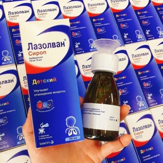 Siro ho Lazolvan 100ml của Nga