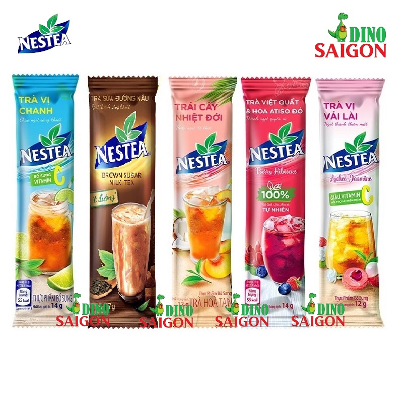  Trà NESTEA nhiều loại, tiện dụng, giải khát và bổ sung Vitamin cho cơ thể