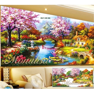 Tranh thêu chữ thập tổ ấm fj0702 , fj0701