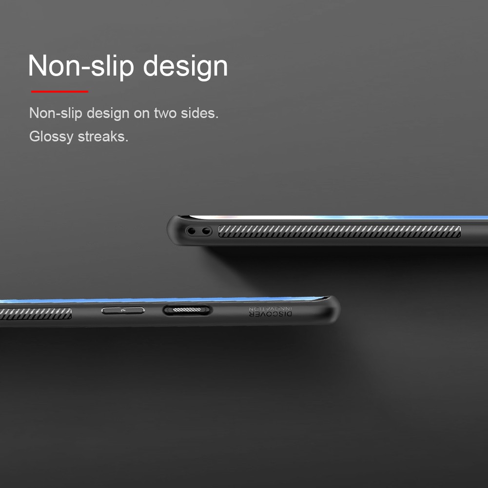 Ốp lưng OnePlus 7T Pro hiệu Nillkin Textured lưng cứng viền mềm kết hợp tạo nên sự sang trọng và bảo vệ máy tối đa