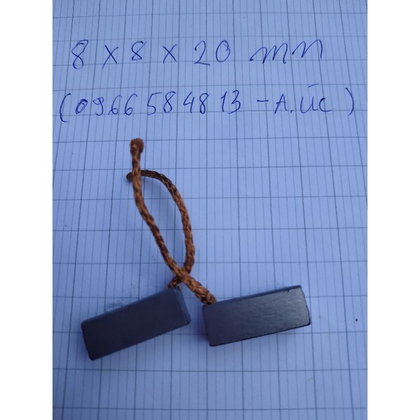 Chổi than 8x8mm cho máy khoan bê tông Panasonic