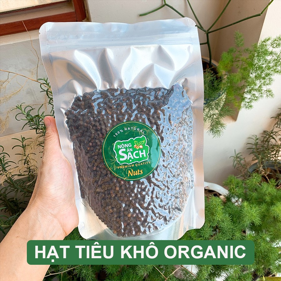 Hạt Tiêu Sạch Organic Bình Phước Chín Đỏ Phơi Khô