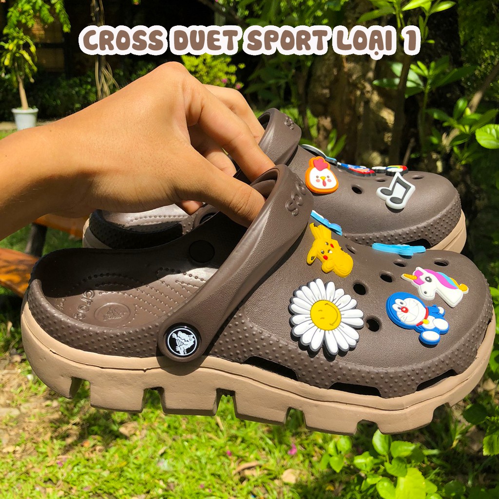 DÉP SỤC CROSS DUET SPORT MÀU CÀ PHÊ LOẠI 1. TẶNG 12 STICKER NGỘ NGHĨNH. MIỄN PHÍ ĐỔI TRẢ | BigBuy360 - bigbuy360.vn