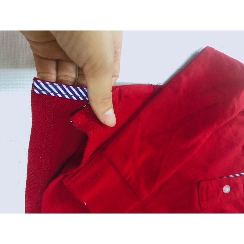 {10-16kg} Áo polo dài tay cho bé trai size nhí