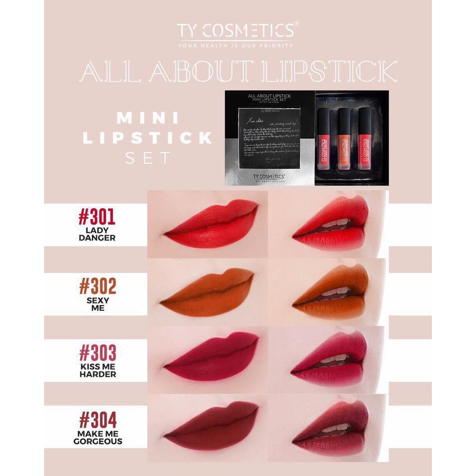 Set son kem mini ty cosmetic