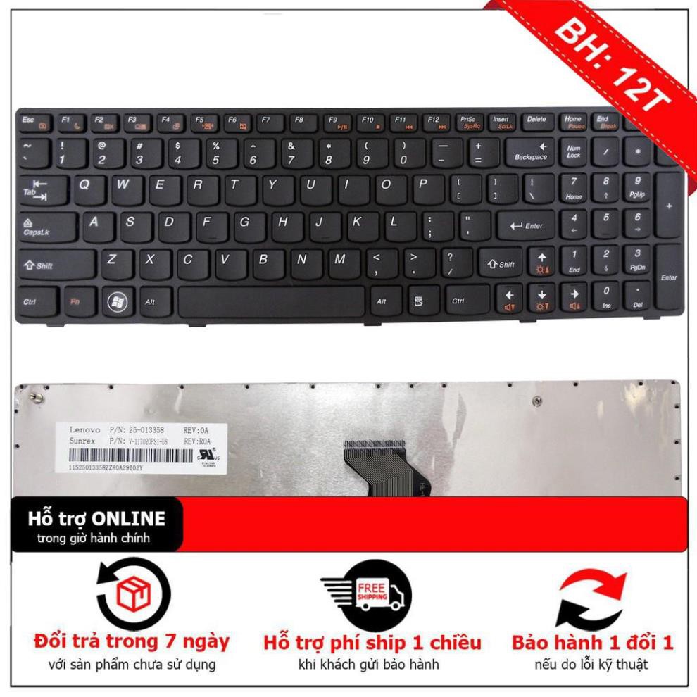 Bàn phím Lenovo Ideapad G570 Z560 Z560A Z560G Z565 G575