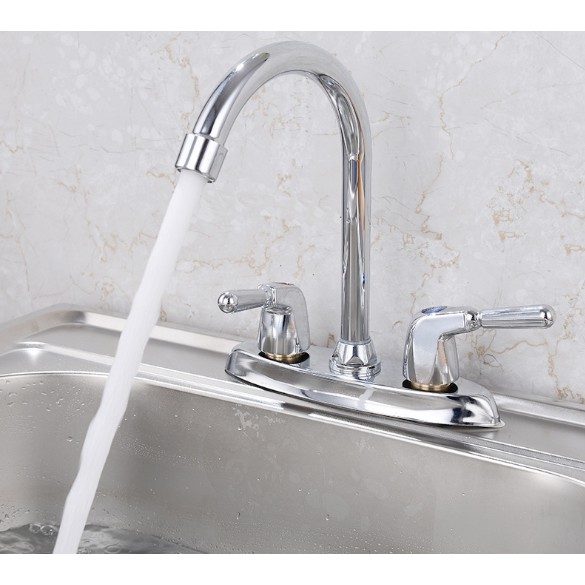 Vòi Lavabo hợp kim dùng cho lavabo 2 lỗ MS3 | BigBuy360 - bigbuy360.vn