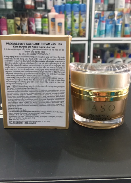 Kem lão hoá IASO Progressive Age Care 45g