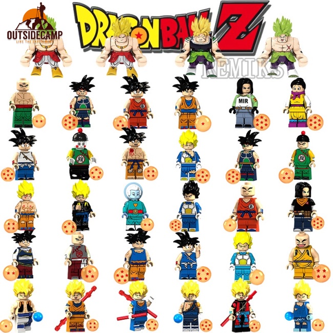 Mô Hình Đồ Chơi Lego Nhân Vật Son Goku Phim Hoạt Hình Dragon Ball Dành Cho Trẻ Em