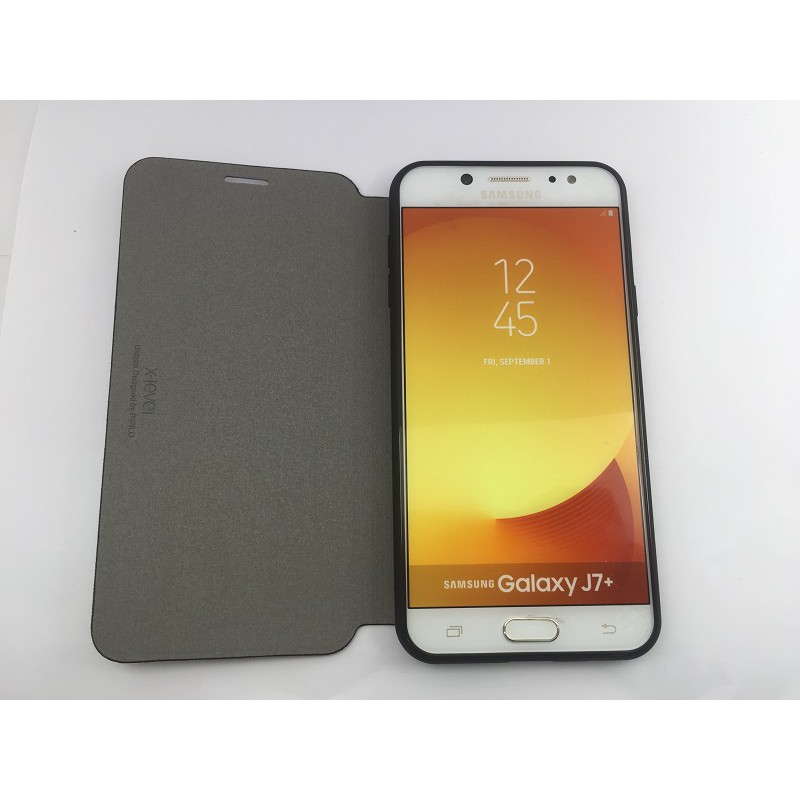[ Giá Hủy Diệt ] Bao da FIB Samsung J7 Plus hiệu X-level