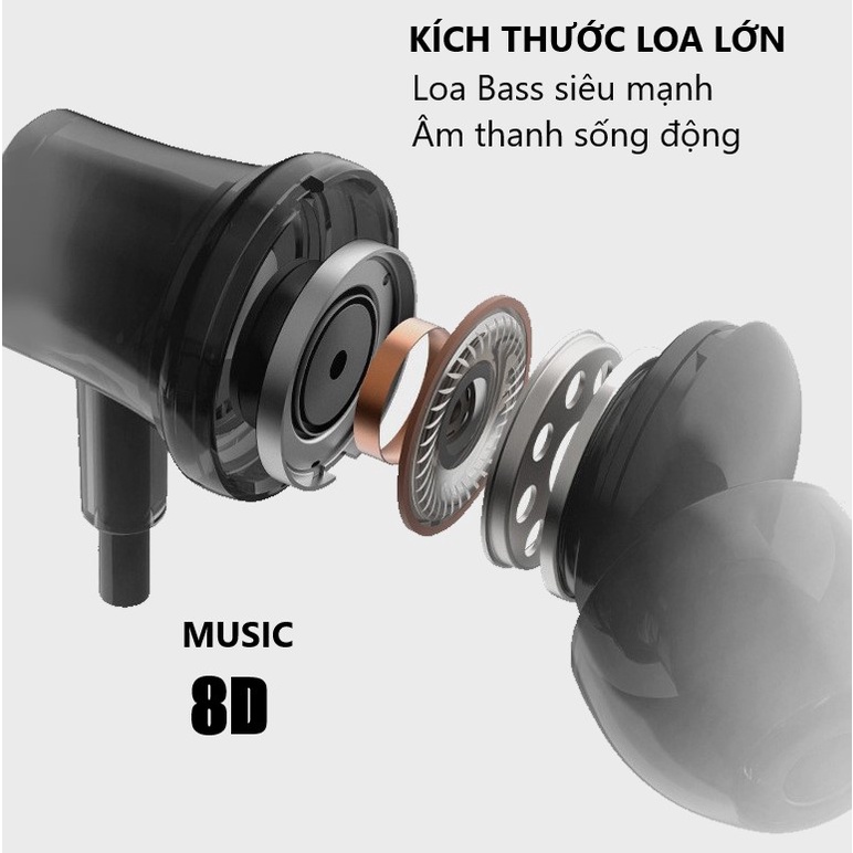 Tai nghe không dây bluetooth choàng cổ S680 Dung lượng pin lớn 1000mAh nghe  nhạc 120h. Âm thanh Siêu mạnh micro Hi_Fi